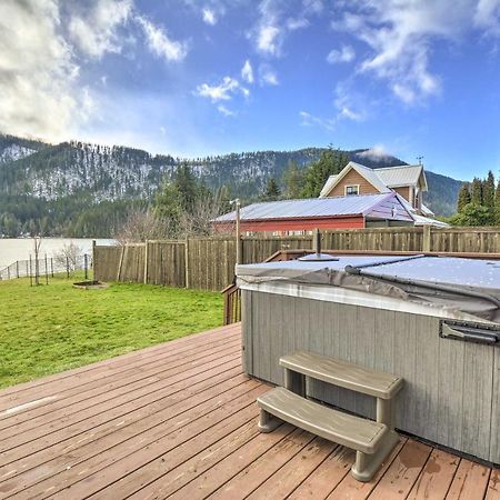 Lakefront Cabin With Stunning Mountain Views And Dock! Mineral 外观 照片
